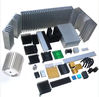 購入 アノジス式LEDヒートシンク アルミニウム6063T5 CNC アルミニウムヒートシンク online manufacture