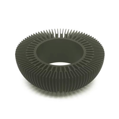 6063 アルウヒートシンク コブ LEDヒートシンク OEM ODM 鋳型アルミニウムヒートシンク